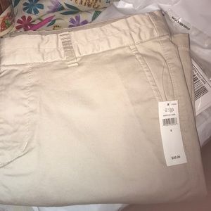 Khaki Bermuda shorts